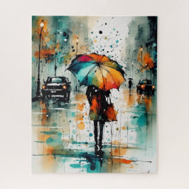 Quebra-cabeça Chuva De Verão Na Cidade 2