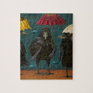 Quebra-cabeça Chuva dos corvos