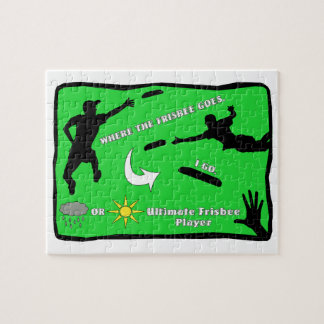 Quebra-cabeça Chuva final ou brilho do Frisbee