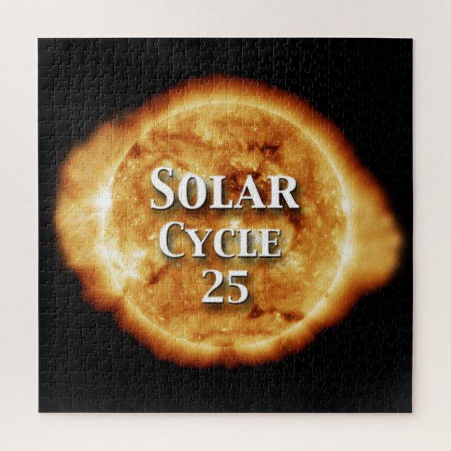 Quebra-cabeça Ciclo solar 25 Sol ativo (Vertical)