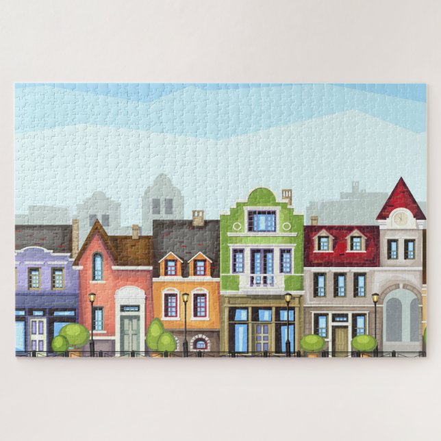 Quebra-cabeça Cidade (Horizontal)