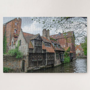 Quebra-cabeça Cidade antiga de Bruges na Bélgica