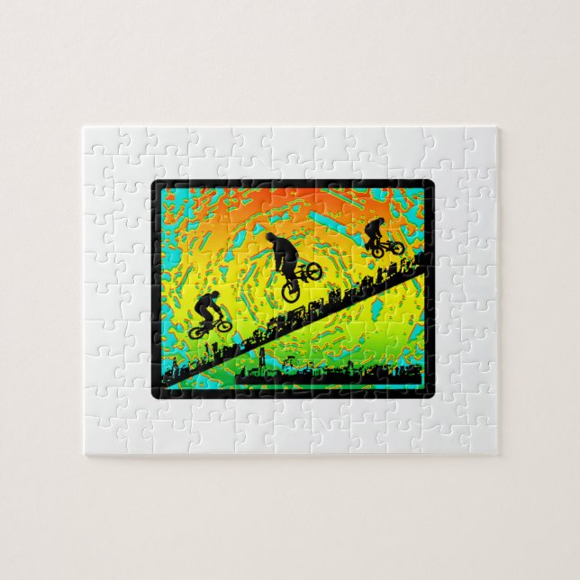 Quebra-cabeça Cidade BMX (Horizontal)