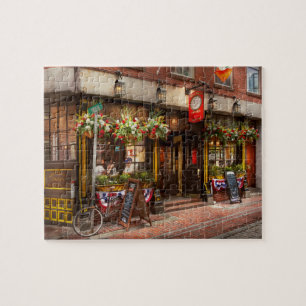 Quebra-cabeça Cidade - Boston MA - A Taverna Green Dragon