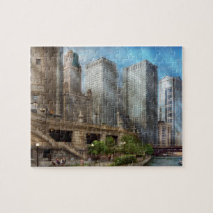 Quebra-cabeça Cidade - Chicago IL - Continuando uma Legado