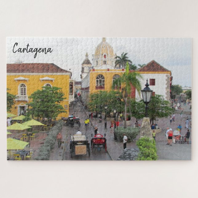 Quebra-cabeça cidade de cartagena (Horizontal)