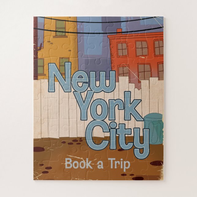 Quebra-cabeça Cidade de Nova York (Vertical)