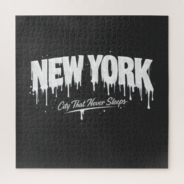 Quebra-cabeça Cidade de Nova York que Nunca Dorme (Vertical)