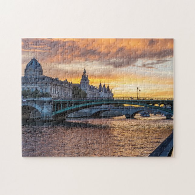 Quebra-cabeça Cidade de Paris (Horizontal)