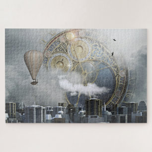 Quebra-cabeça Cidade de Steampunk