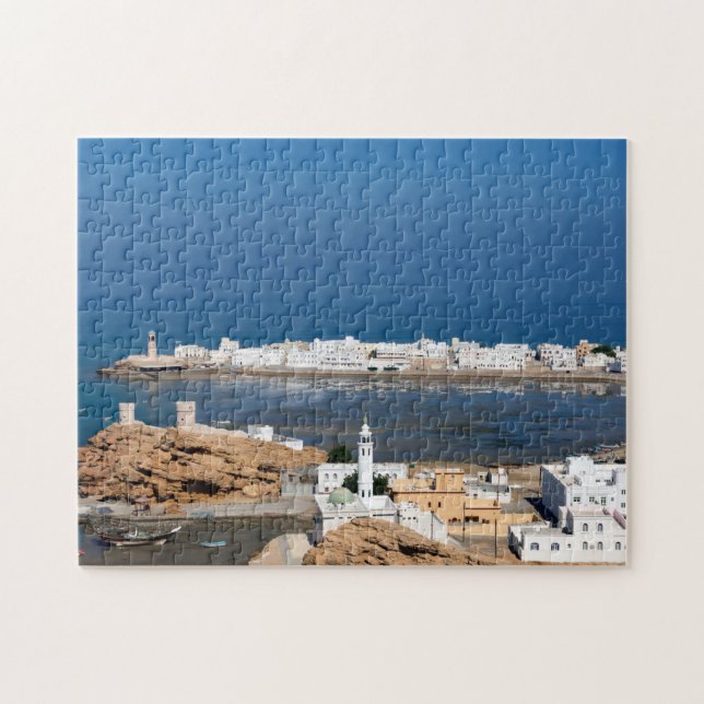 Quebra-cabeça Cidade de Sur perto de Muscat - Omã (Horizontal)