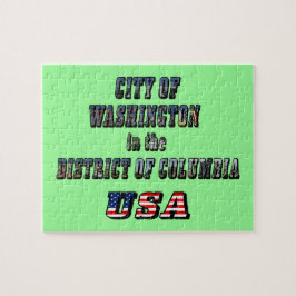 Quebra-cabeça Cidade de Washington no Distrito de Columbia EUA