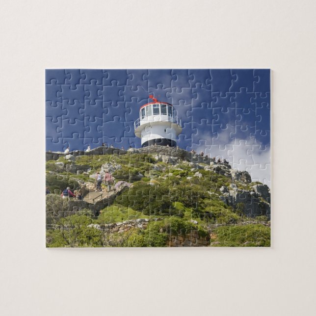 Quebra-cabeça Cidade do Cabo, África do Sul. Um farol na (Horizontal)