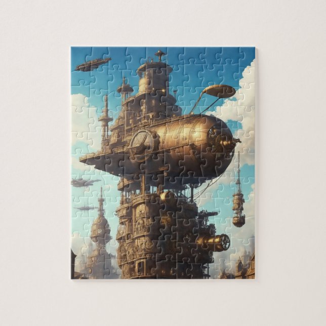 Quebra-cabeça Cidade do Motor (Vertical)