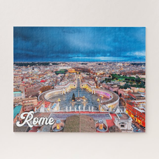 Quebra-cabeça Cidade do Vaticano Histórico, Roma, Itália (Horizontal)