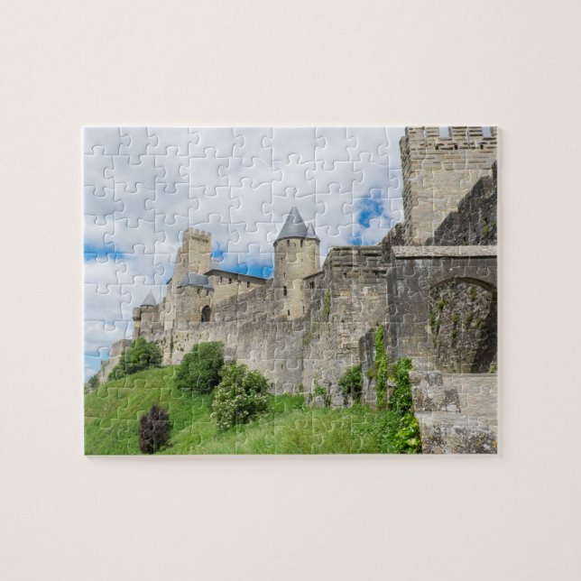Quebra-cabeça Cidade Fortificada De Carcassonne (Horizontal)