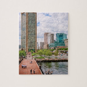 Quebra-cabeça Cidade - lugar do porto - World Trade Center de