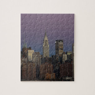 Quebra-cabeça Cidade Manhattan New York da skyline