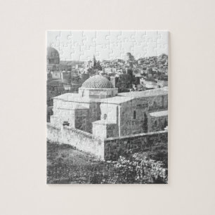 Quebra-cabeça Cidade velha de Jerusalem, CA 1890