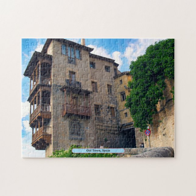 Quebra-cabeça Cidade Velha, Espanha (Horizontal)