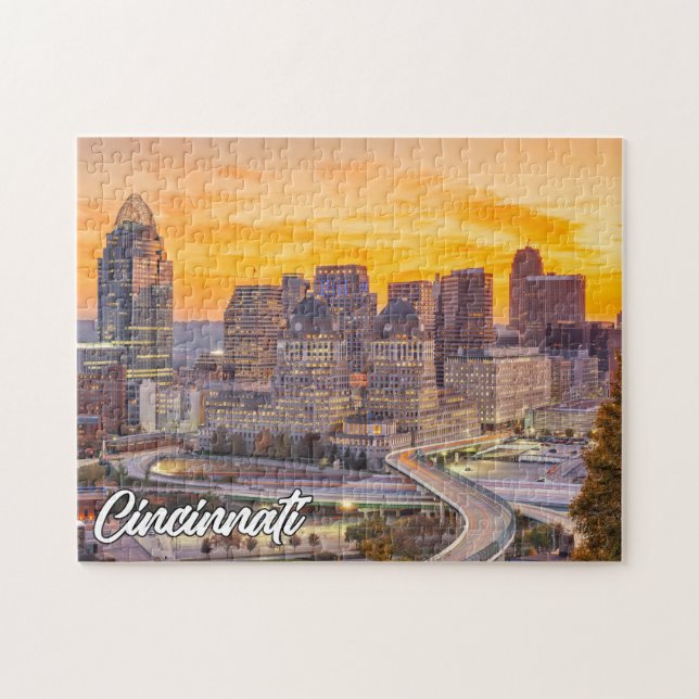 Quebra-cabeça Cincinnati, Ohio, Estados Unidos (Horizontal)