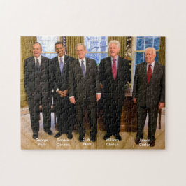 Quebra-cabeça Cinco presidentes americanos