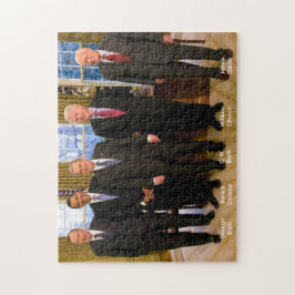 Quebra-cabeça Cinco presidentes americanos