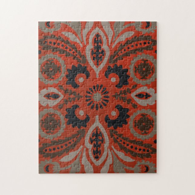 Quebra-cabeça Cinnabar Suzani II (Vertical)