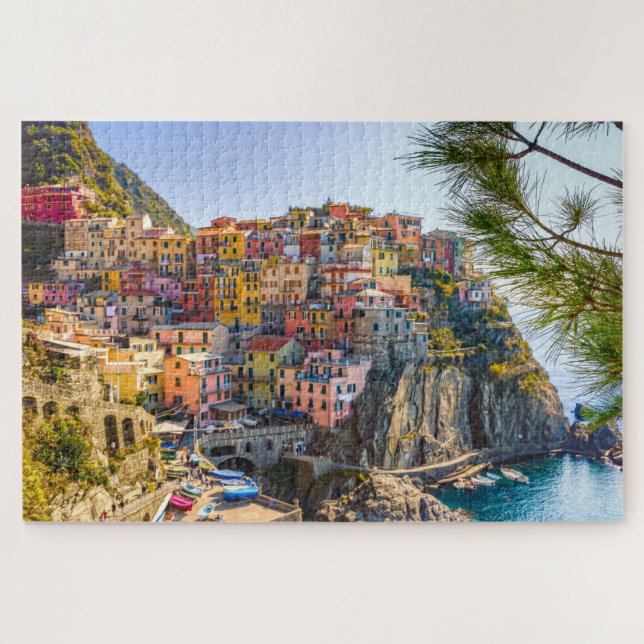 Quebra-cabeça Cinque Terre (Horizontal)