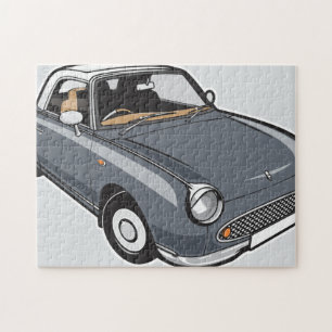 Quebra-cabeça Cinza Nissan Figaro Lapiz
