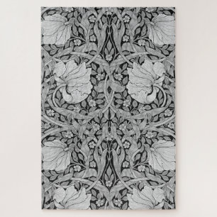 Quebra-cabeça Cinza Pimpernel Monotone, William Morris