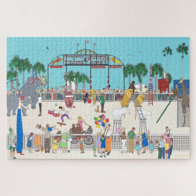 Quebra-cabeça Circo! Circo! (Horizontal)