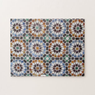 Quebra-cabeça círculos de mosaico