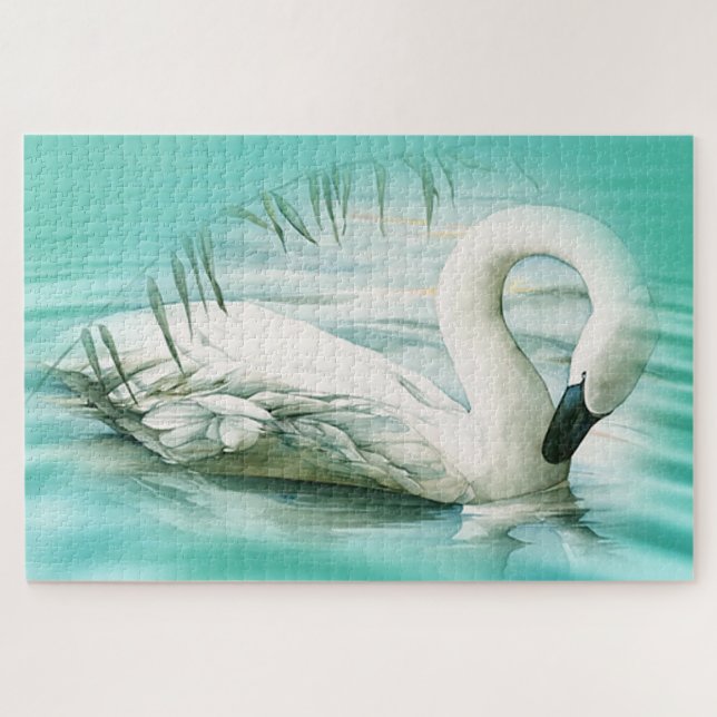 Quebra-cabeça Cisne (Horizontal)