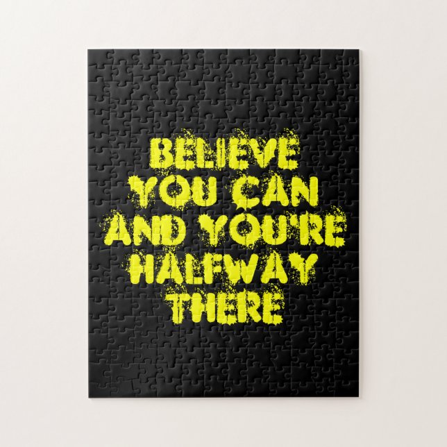 Quebra-cabeça Citações de Êxito Positivas de Motivação Inspiraci (Vertical)