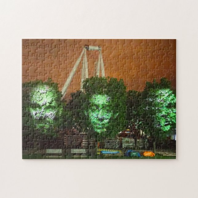 Quebra-cabeça Cité mémoire Montreal. (Horizontal)