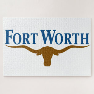 Quebra-cabeça City Flag of Fort Worth (Texas)