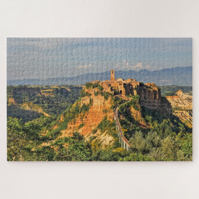 Quebra-cabeça Civita di Bagnoregio, Lácio, Itália (Horizontal)