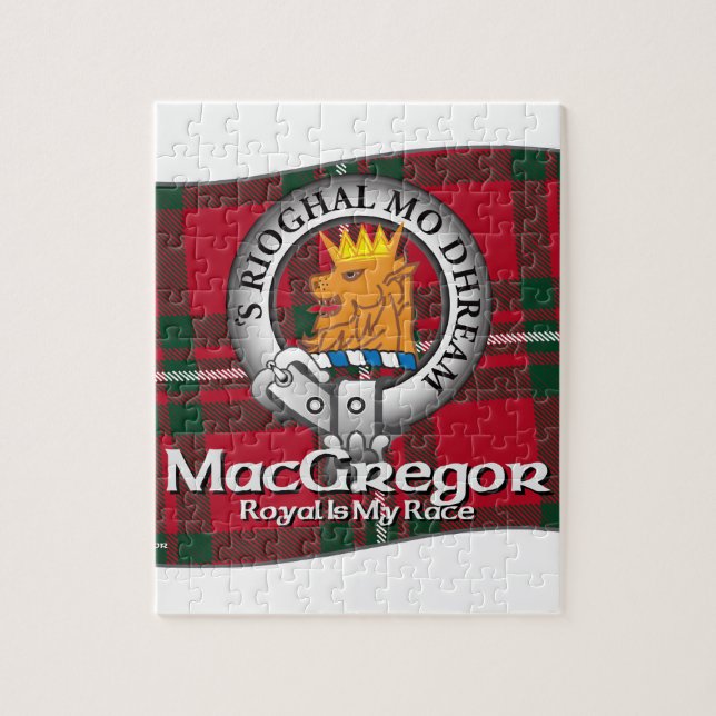 Quebra-cabeça Clã de MacGregor (Vertical)