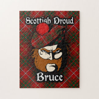 Quebra-cabeça Clan Bruce Scottish Proud Tartan