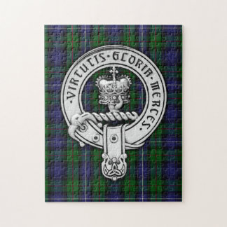 Quebra-cabeça Clan Donnachaidh (Robertson) Crest/Hunting Tartan