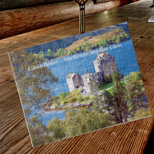 Quebra-cabeça Clãs Eilean Donan da Escócia - MacKenzie/MacRae