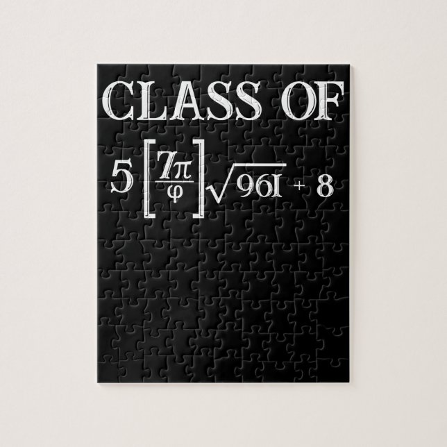 Quebra-cabeça Classe de 2023 Math Pi 8.º Graduação (Vertical)