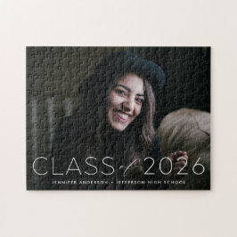 Quebra-cabeça Classe Moderna de Graduação de Foto em Sobreposiçã