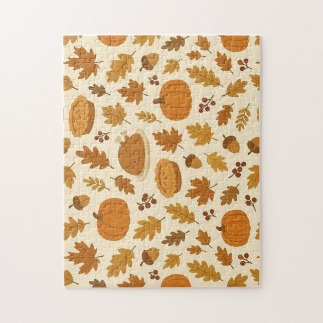 Quebra-cabeça Classic Thanksgiving patterned  (Vertical)