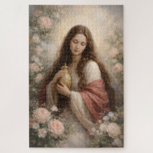 Clássica Maria Madalena Pacífica Atemporal Pastel