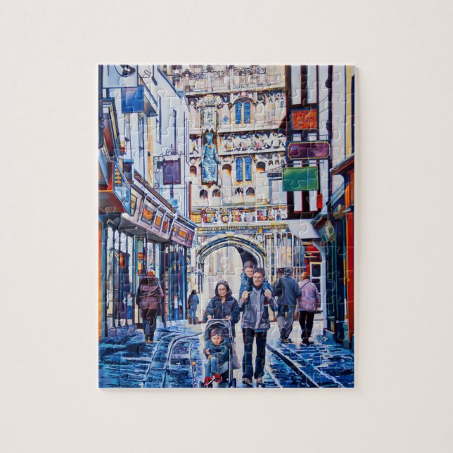 Quebra-cabeça clássico do conto de Canterbury (Vertical)