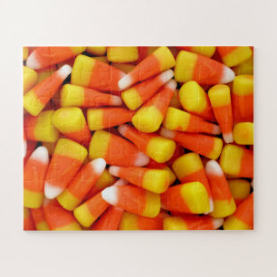 Quebra-cabeça Clássico Halloween Candy Corn