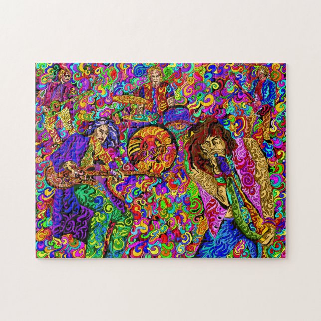 Quebra-cabeça Clássico Rock Jigsee (Horizontal)