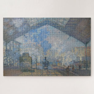 Quebra-cabeça Claude Monet – A Estação Saint-Lazare